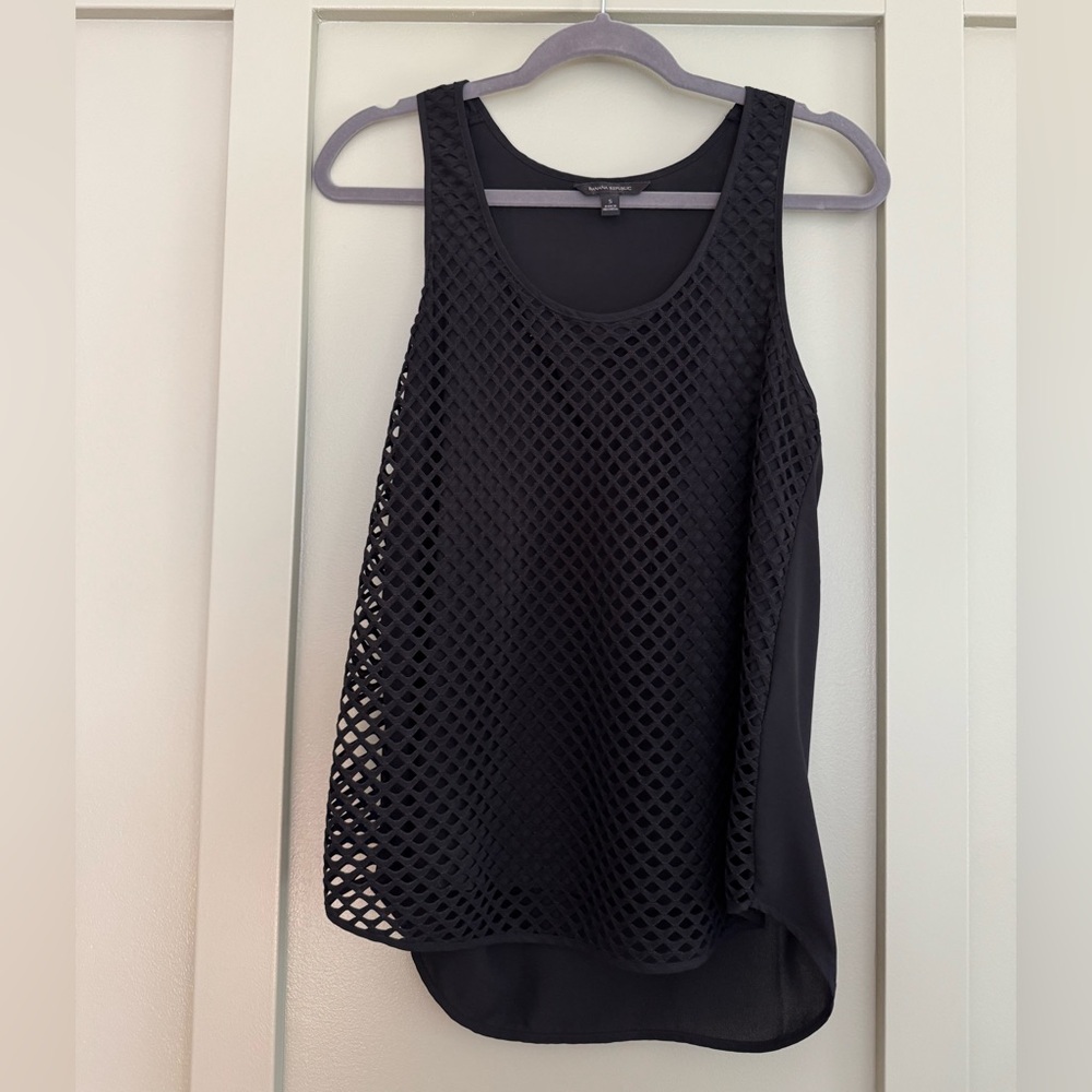 Banana Republic- Women's Black Tank Top